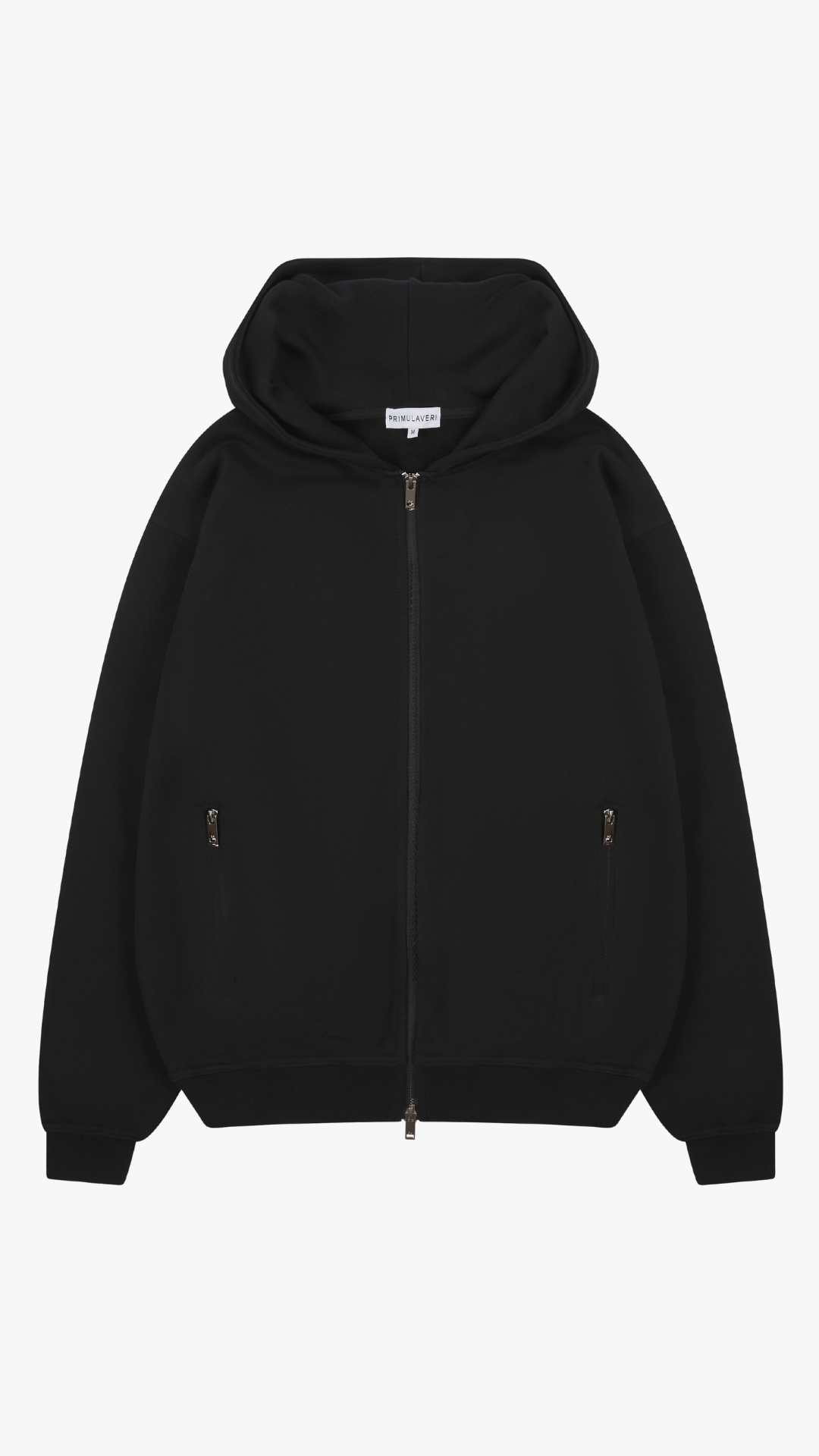 Oversized Zip Hoodie Primulaveri