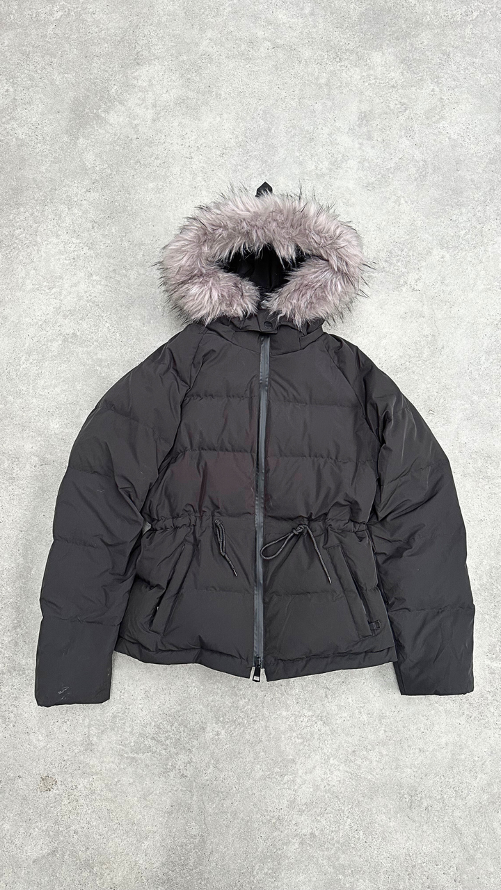 Down Quilted Fur Coat