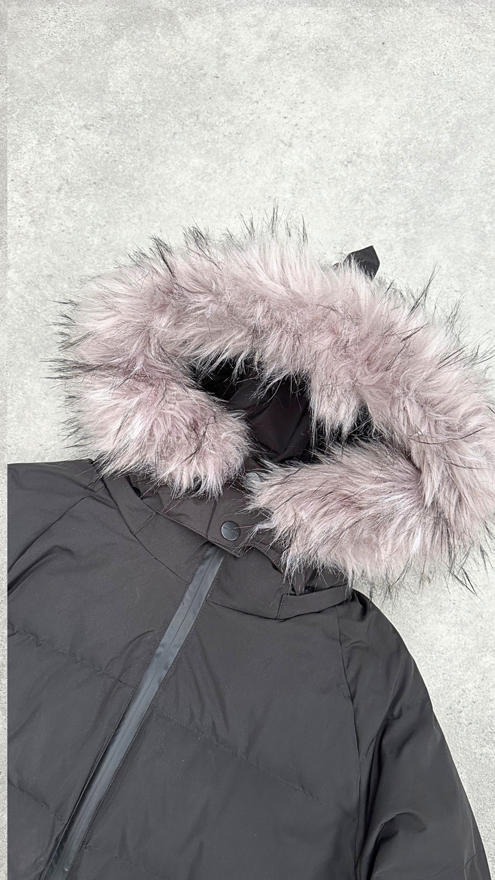 Down Quilted Fur Coat