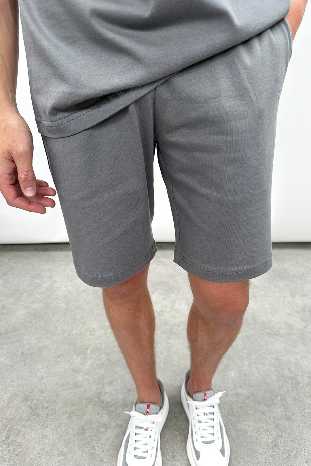 Relaxed Fit Cotton Shorts