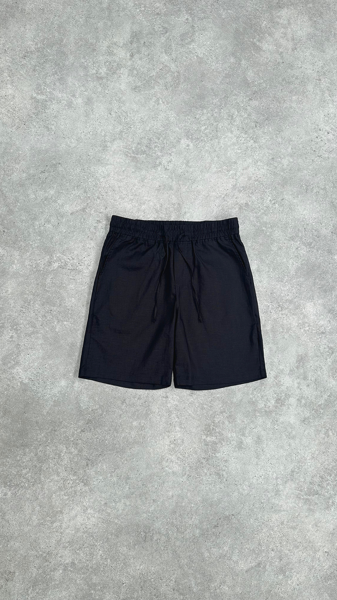 Linen Short - Black