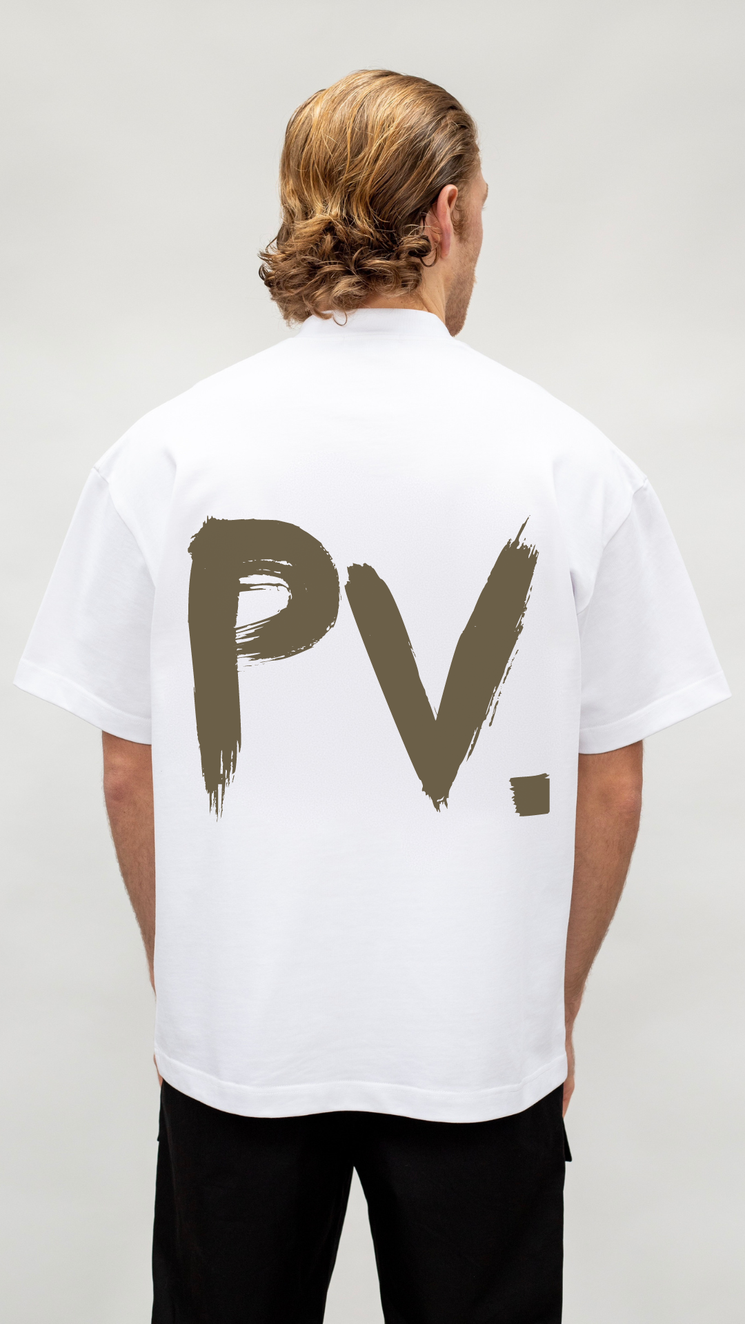 PV T Shirt - Brown Print