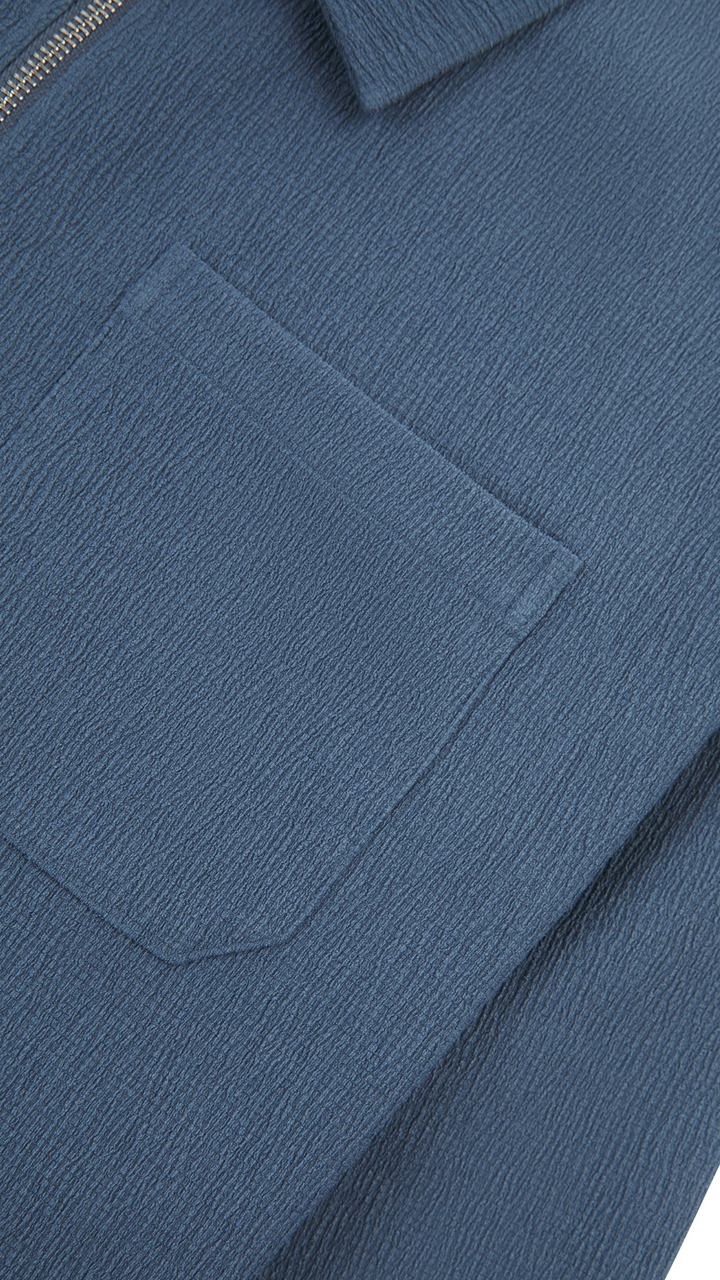 Textured Overshirt