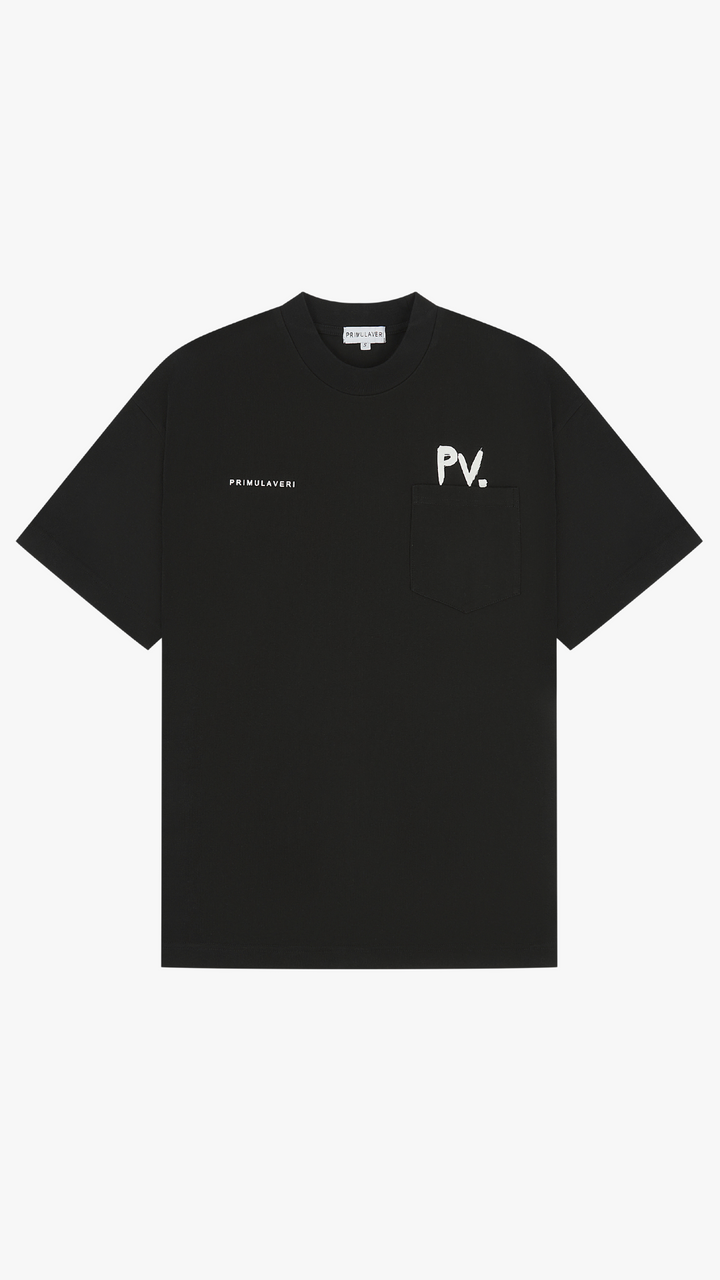 Double Logo Pocket - T-Shirt