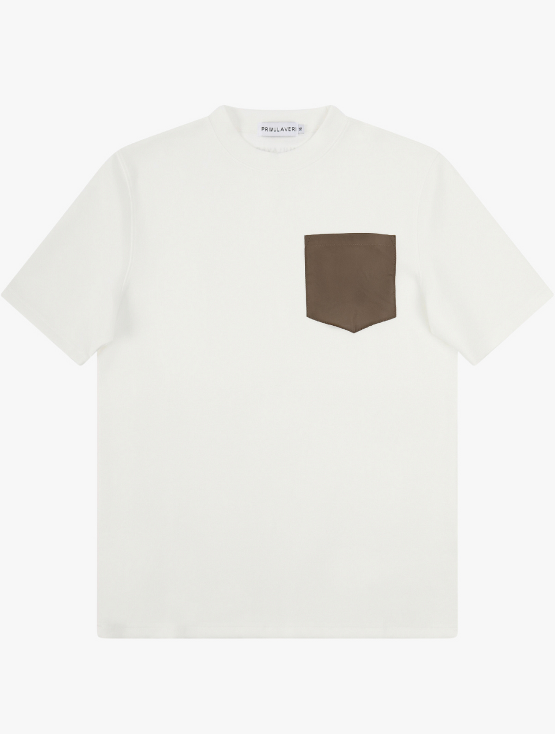 Premium Cotton Chest Pocket T Shirt - Brown